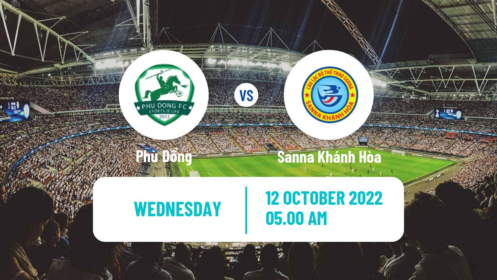 Soccer Vietnamese V League 2 Phù Đổng - Sanna Khánh Hòa