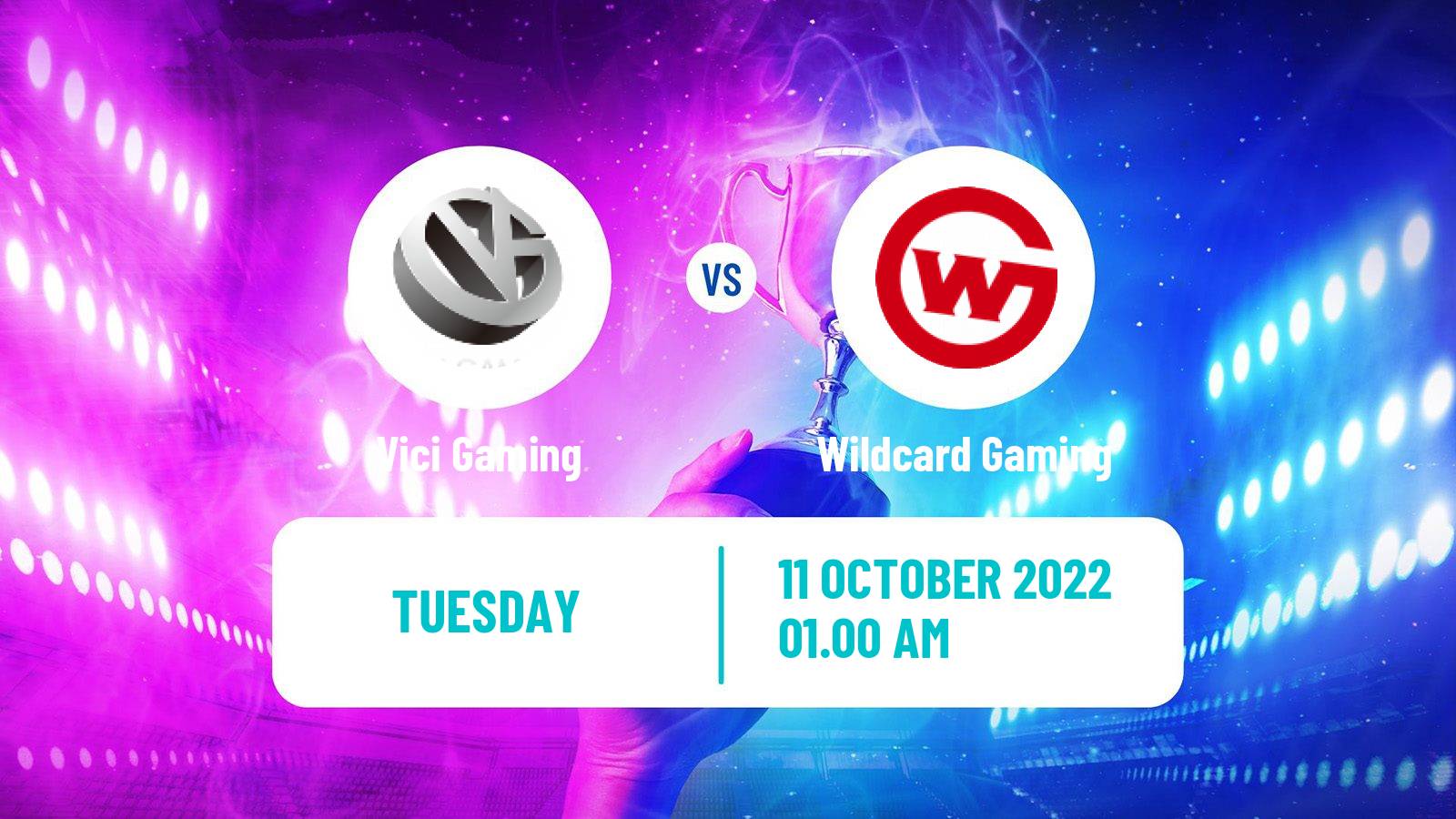 Esports eSports Vici Gaming - Wildcard Gaming