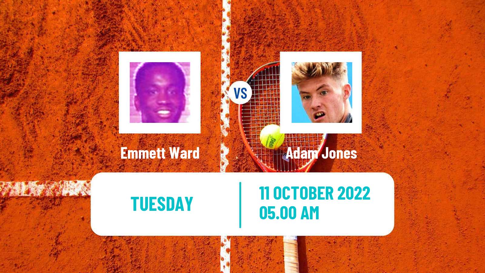 Tennis ITF Tournaments Emmett Ward - Adam Jones