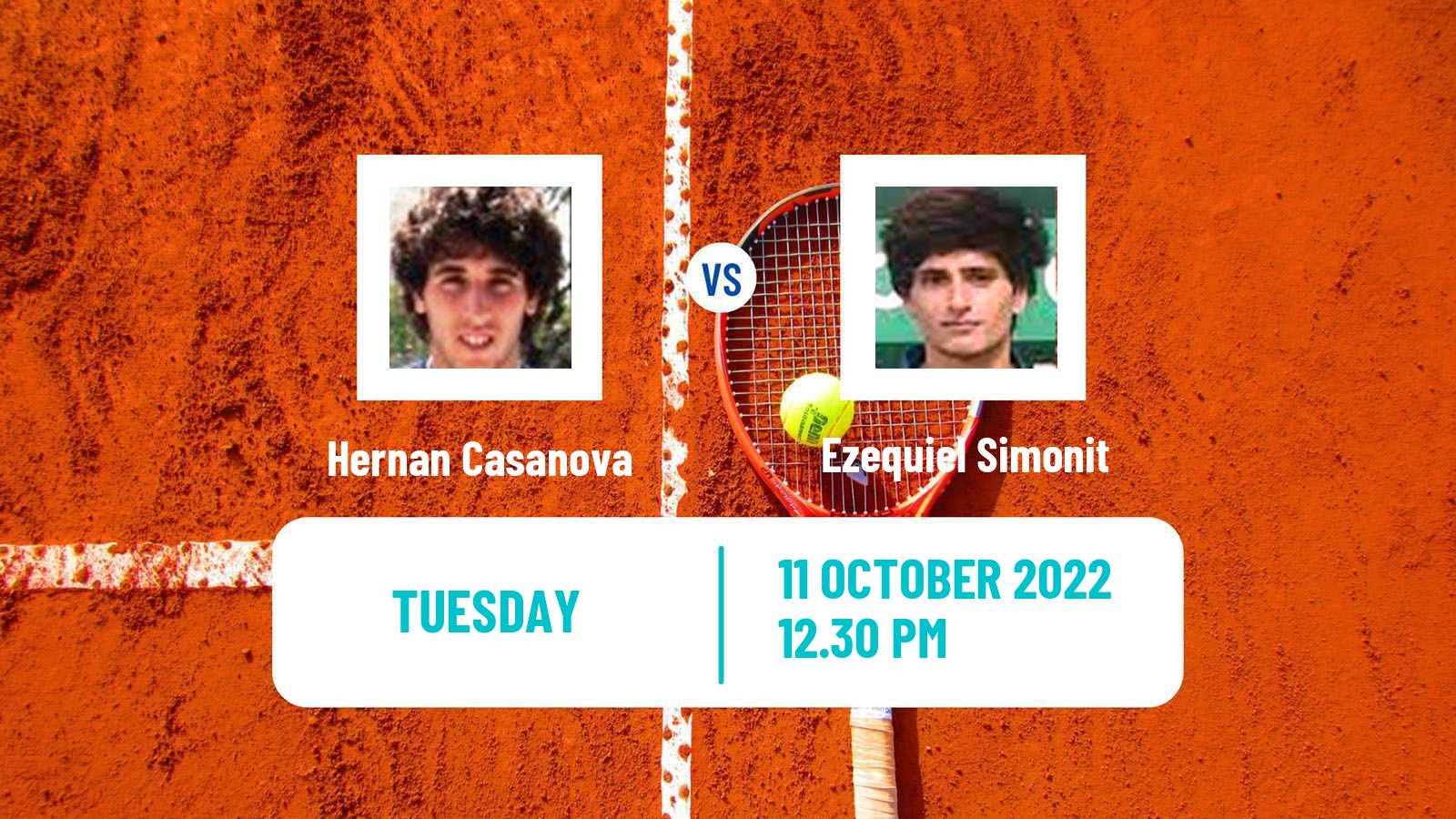 Tennis ITF Tournaments Hernan Casanova - Ezequiel Simonit