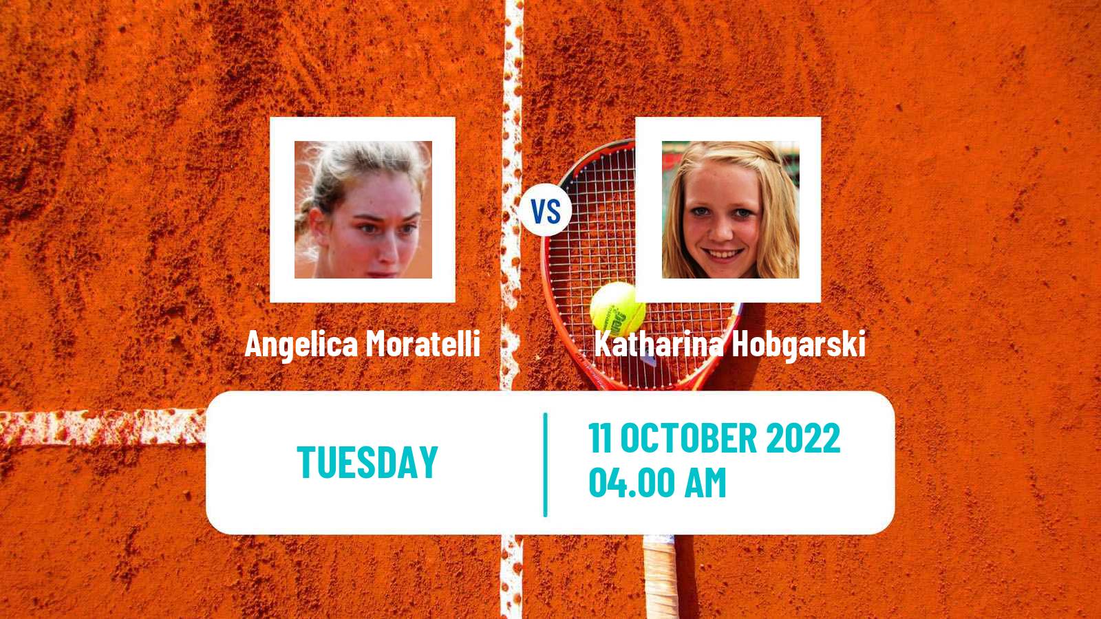 Tennis ITF Tournaments Angelica Moratelli - Katharina Hobgarski