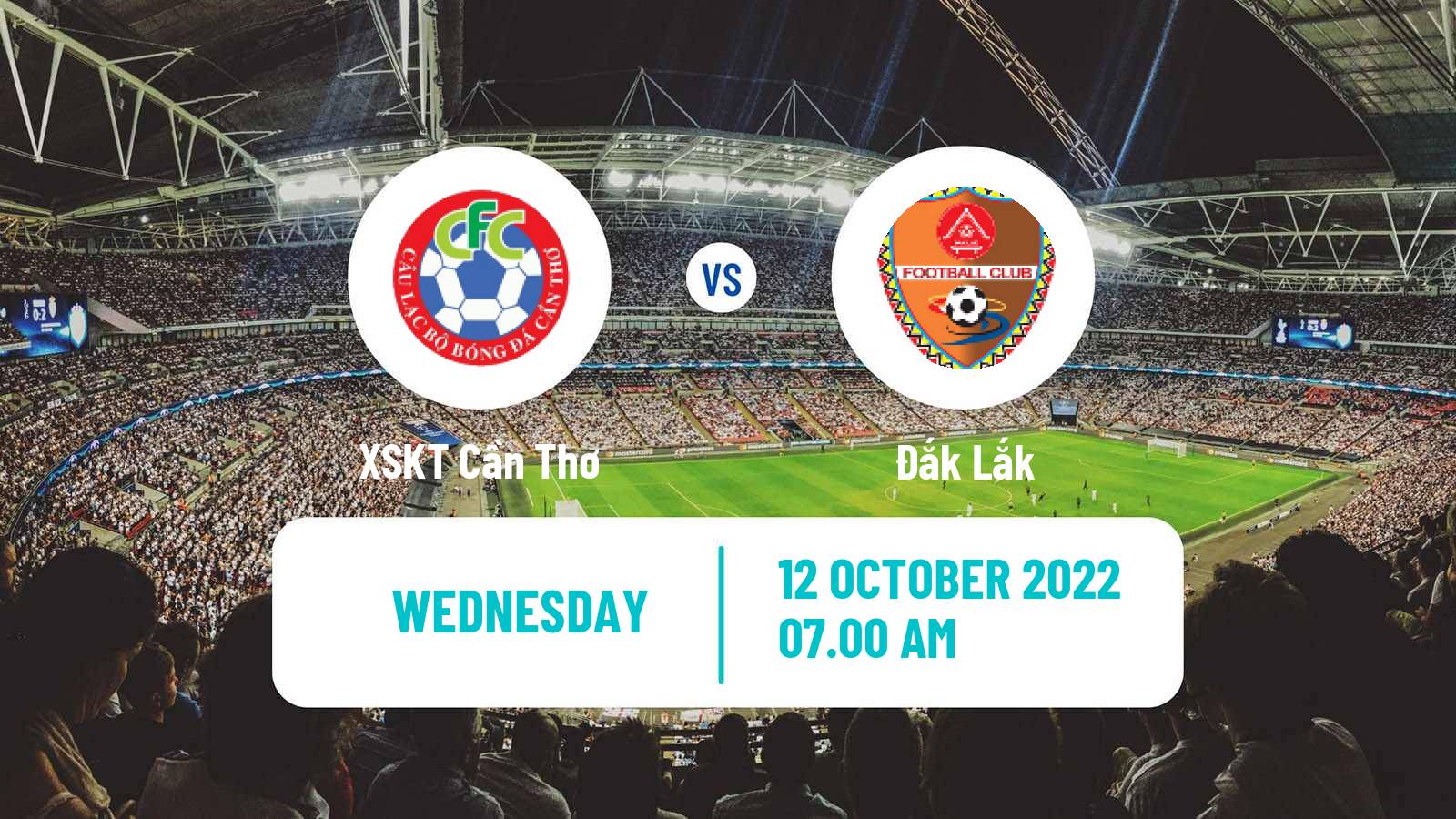 Soccer Vietnamese V League 2 XSKT Cần Thơ - Đắk Lắk