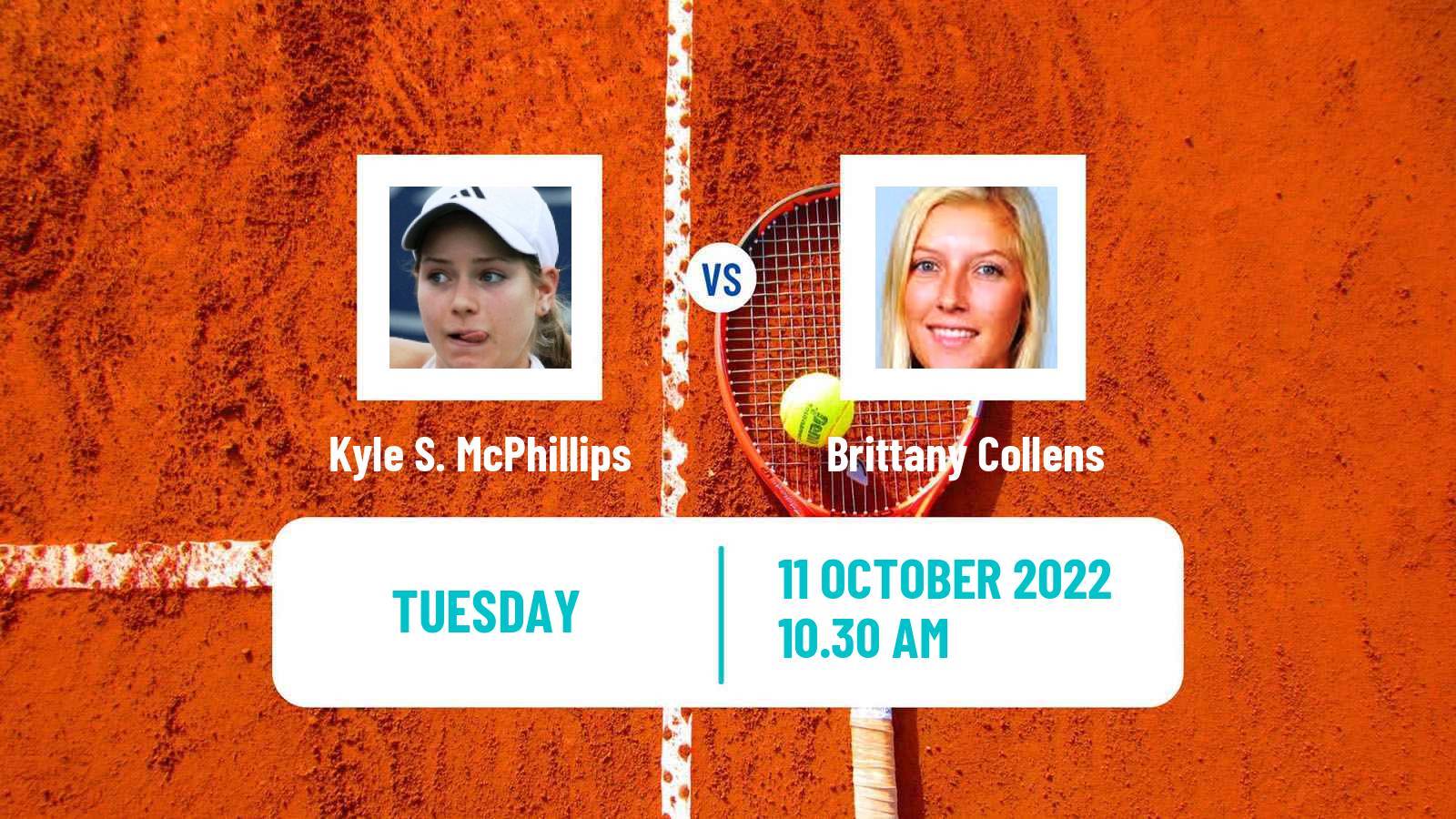 Tennis ITF Tournaments Kyle S. McPhillips - Brittany Collens
