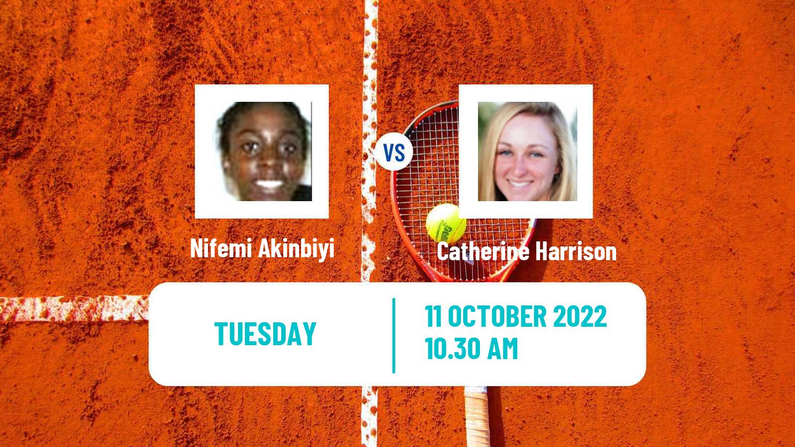 Tennis ITF Tournaments Nifemi Akinbiyi - Catherine Harrison