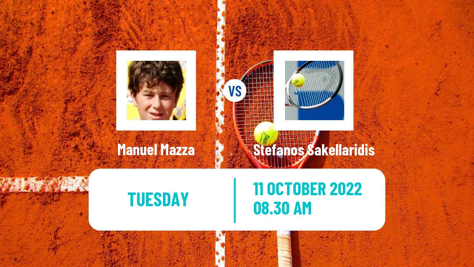 Tennis ITF Tournaments Manuel Mazza - Stefanos Sakellaridis