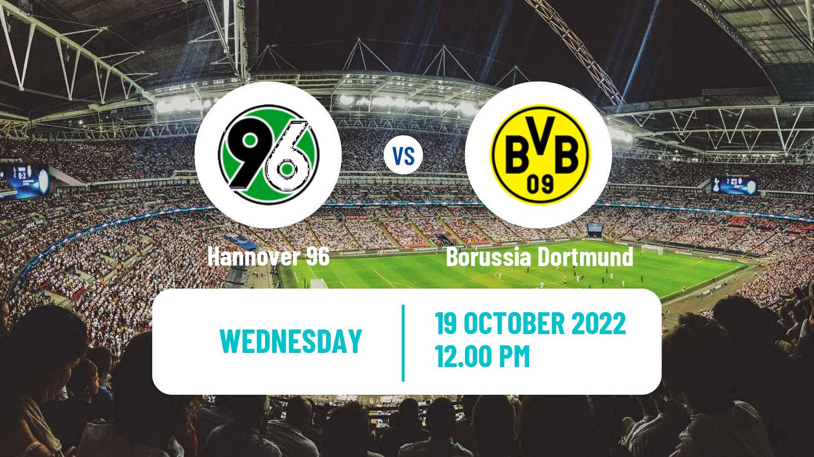 Soccer German DFB Pokal Hannover - Borussia Dortmund