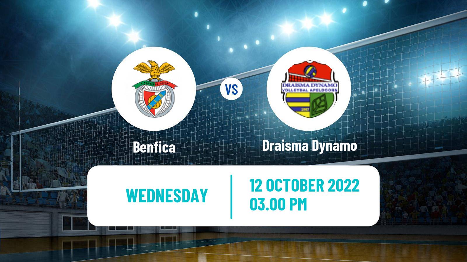 Volleyball CEV Champions League Benfica - Draisma Dynamo