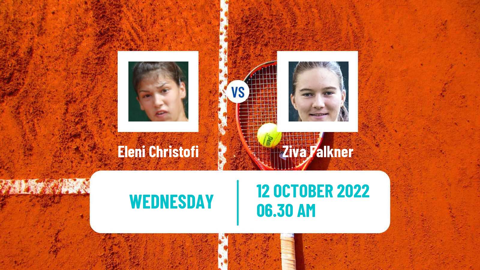Tennis ITF Tournaments Eleni Christofi - Ziva Falkner