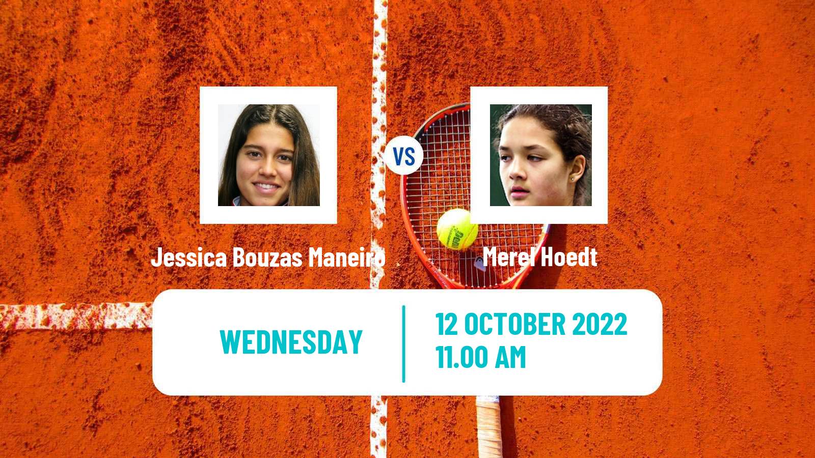 Tennis ITF Tournaments Jessica Bouzas Maneiro - Merel Hoedt