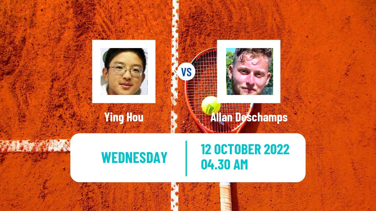 Tennis ITF Tournaments Ying Hou - Allan Deschamps