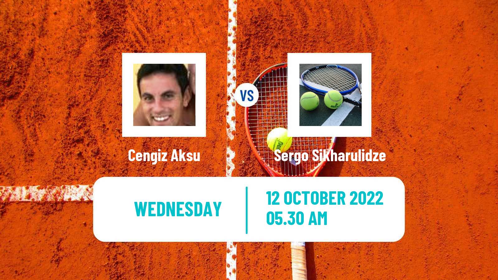 Tennis ITF Tournaments Cengiz Aksu - Sergo Sikharulidze
