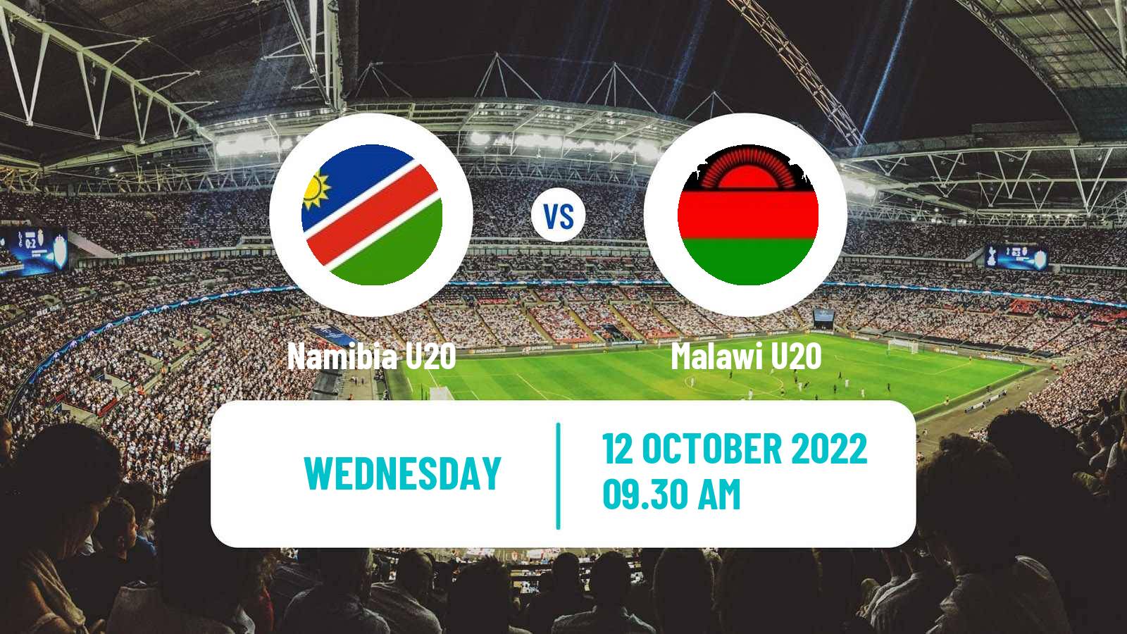 Soccer COSAFA Championship U20 Namibia U20 - Malawi U20