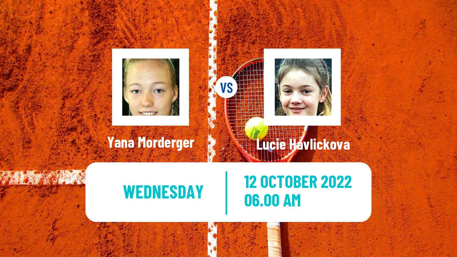 Tennis ITF Tournaments Yana Morderger - Lucie Havlickova