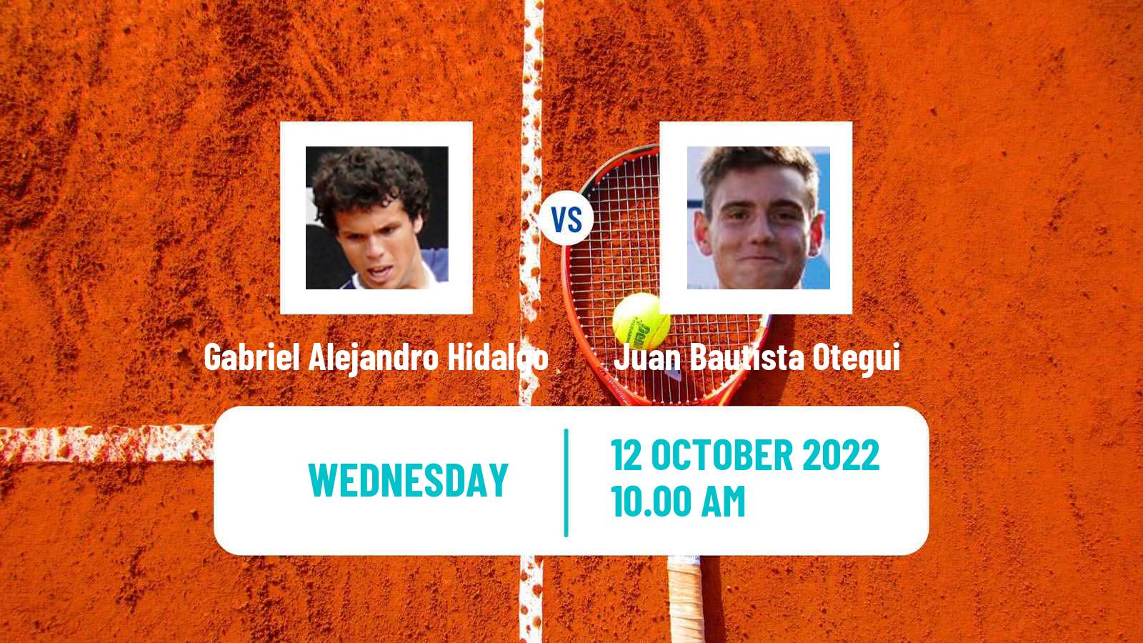 Tennis ITF Tournaments Gabriel Alejandro Hidalgo - Juan Bautista Otegui