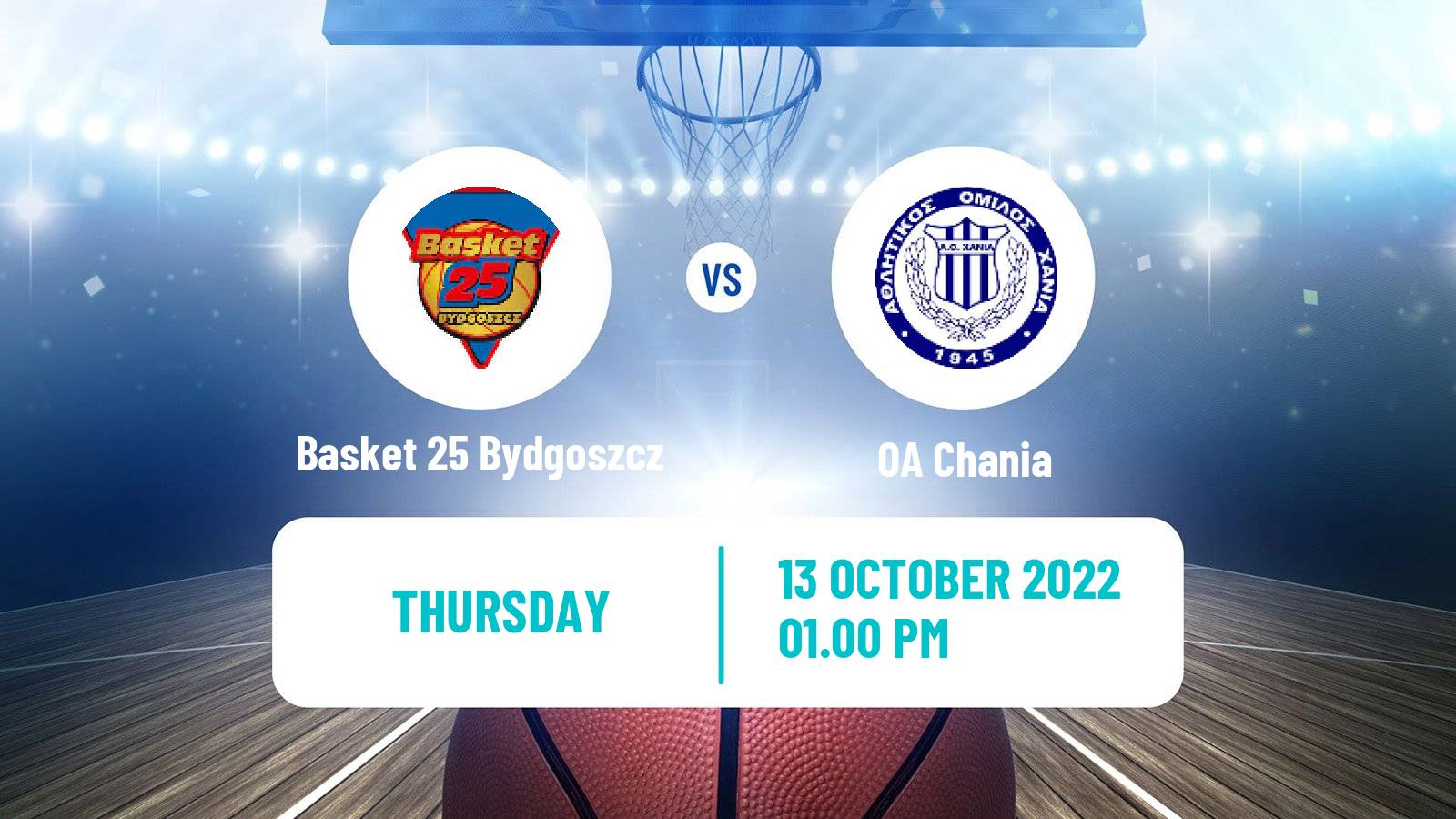 Basketball Eurocup Women Basket 25 Bydgoszcz - OA Chania