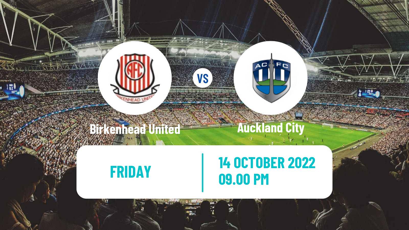 Soccer New Zealand National League Birkenhead United - Auckland City