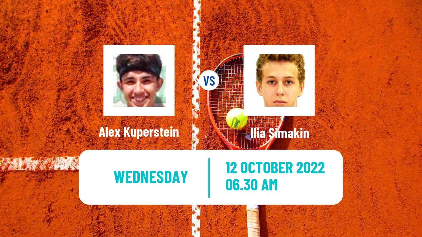 Tennis ITF Tournaments Alex Kuperstein - Ilia Simakin