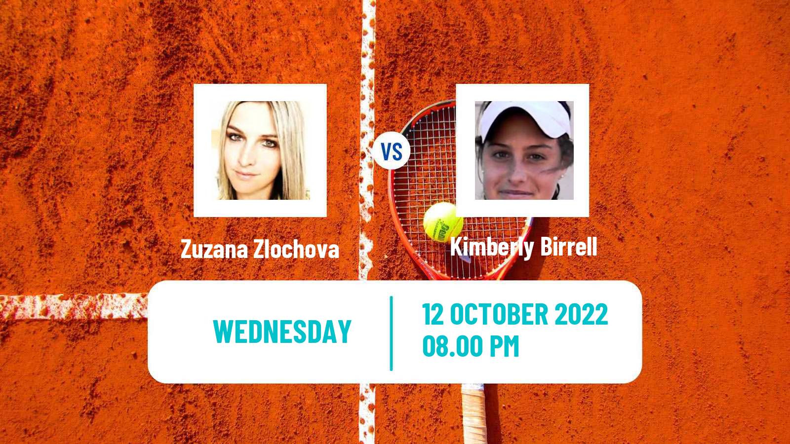 Tennis ITF Tournaments Zuzana Zlochova - Kimberly Birrell