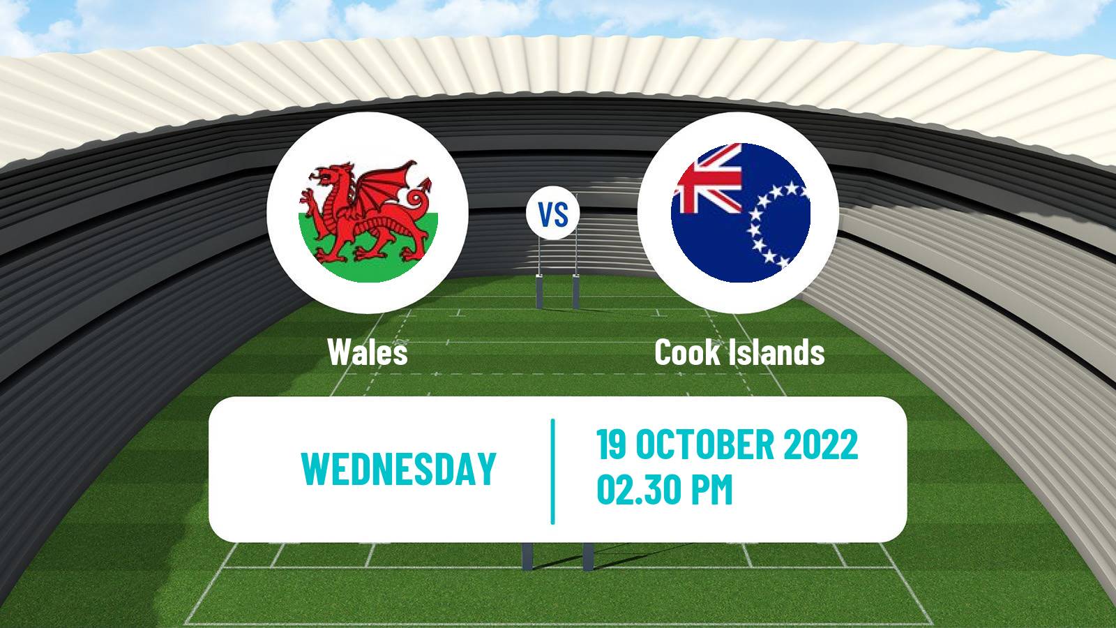 Rugby league Rugby League World Cup Wales - Cook Islands