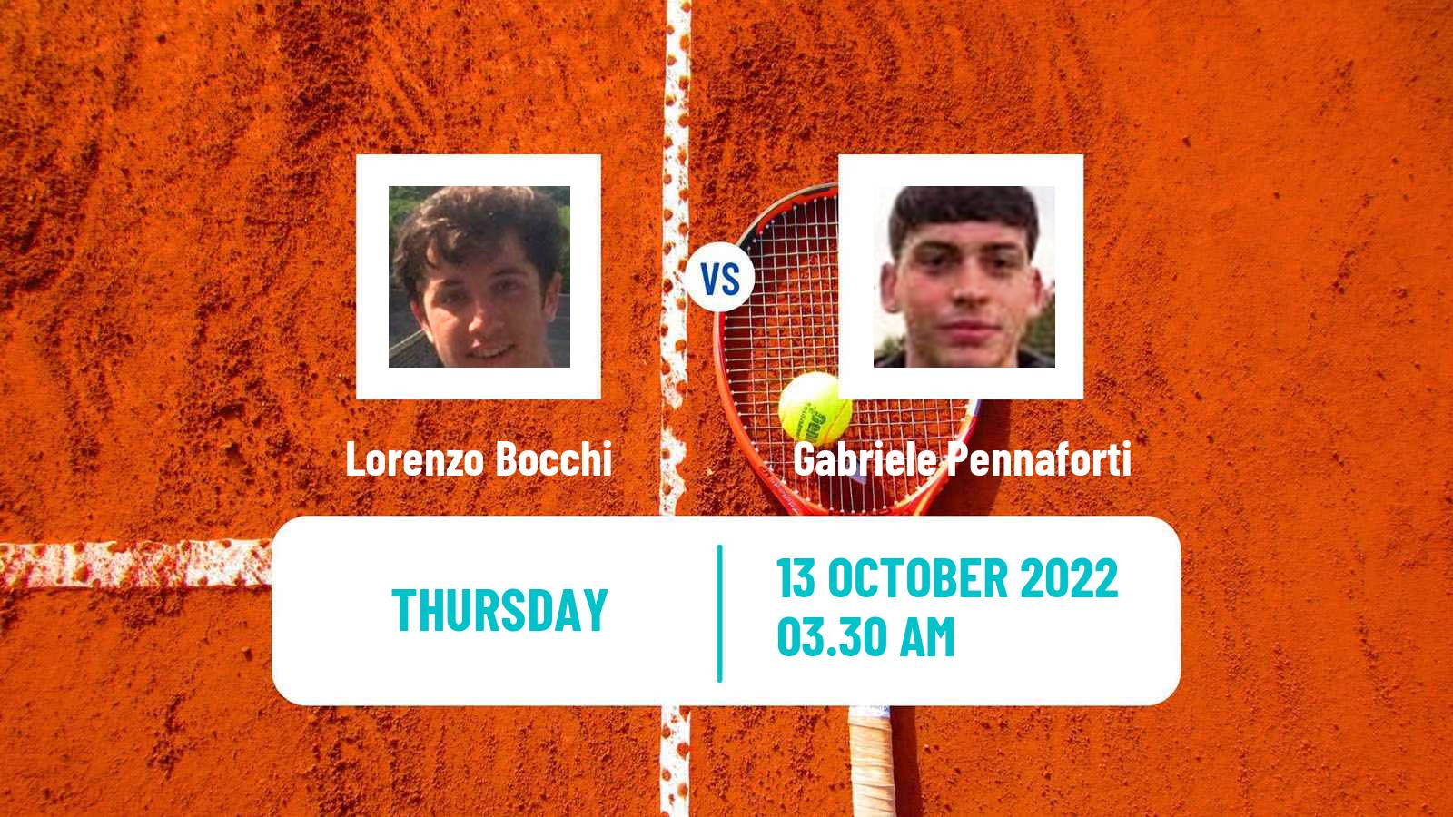 Tennis ITF Tournaments Lorenzo Bocchi - Gabriele Pennaforti