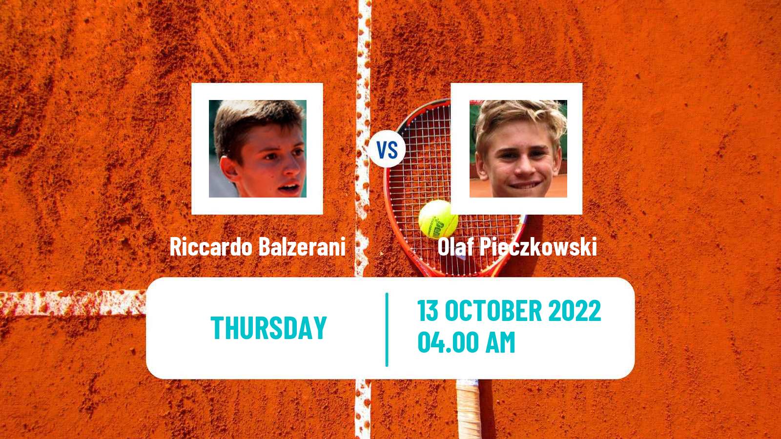 Tennis ITF Tournaments Riccardo Balzerani - Olaf Pieczkowski