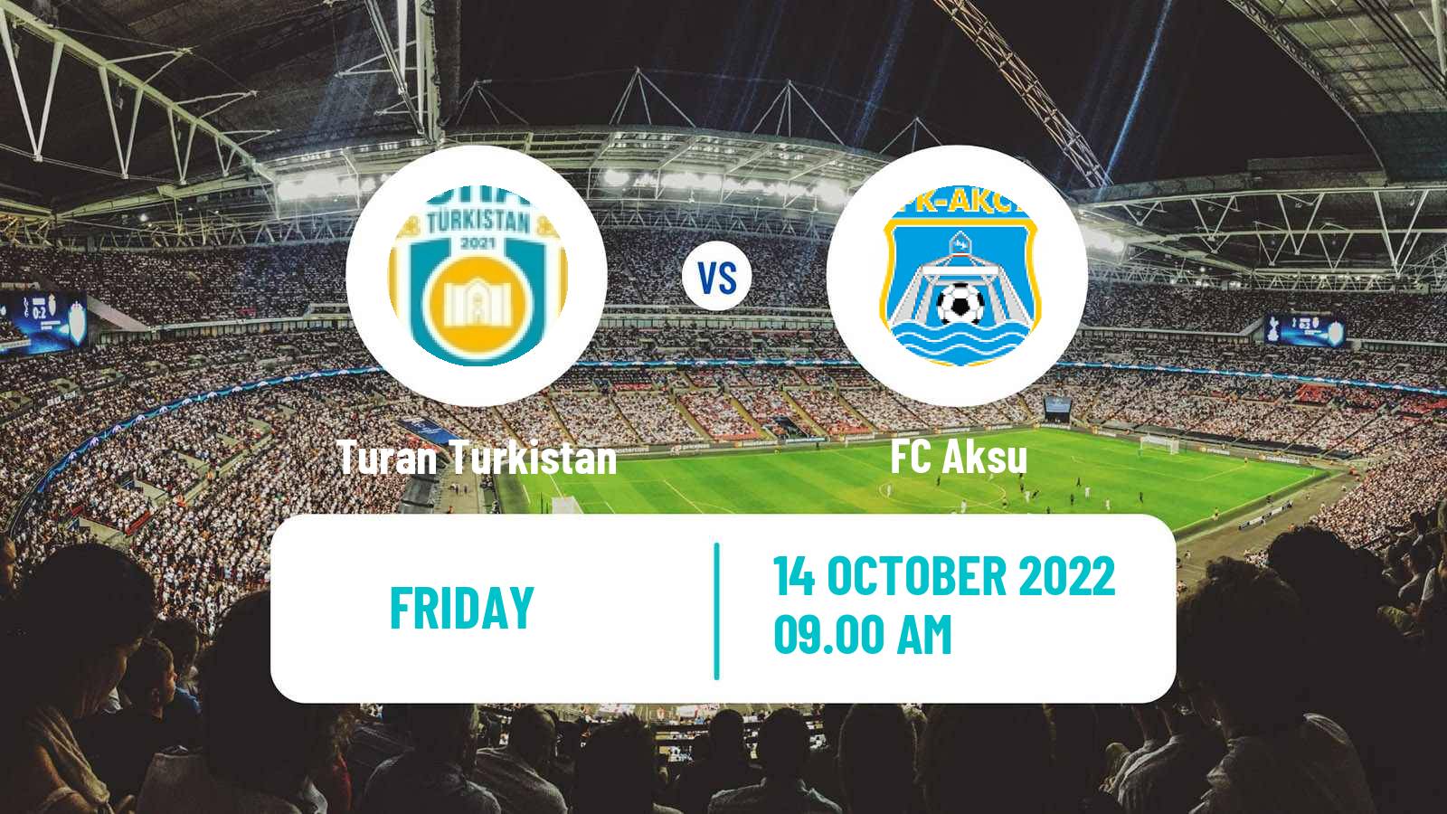 Soccer Kazakh Premier League Turan Turkistan - Aksu