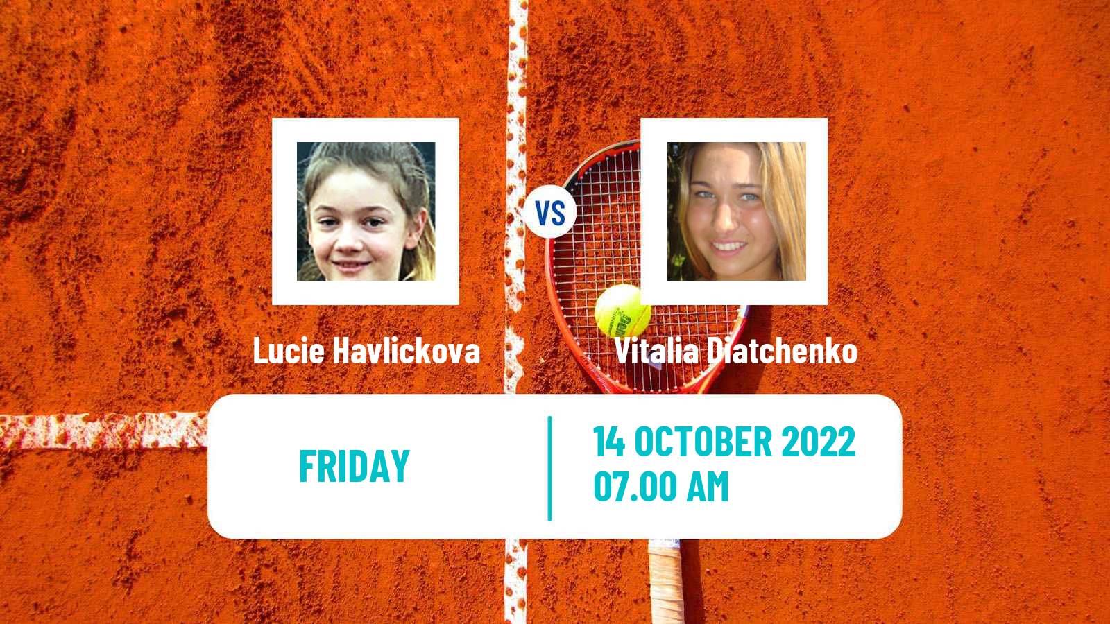 Tennis ITF Tournaments Lucie Havlickova - Vitalia Diatchenko