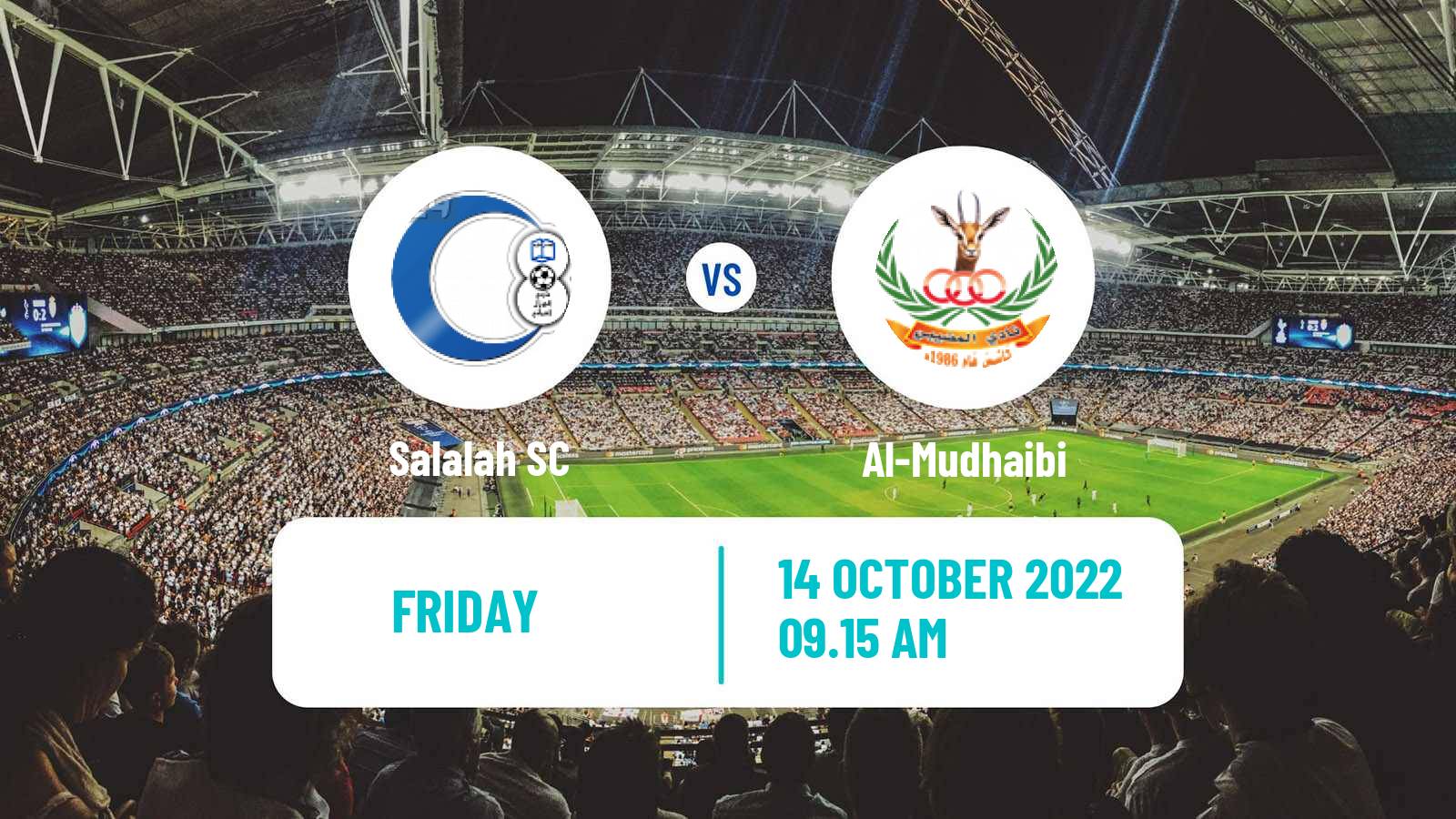 Soccer Omani Sultan Cup Salalah - Al-Mudhaibi