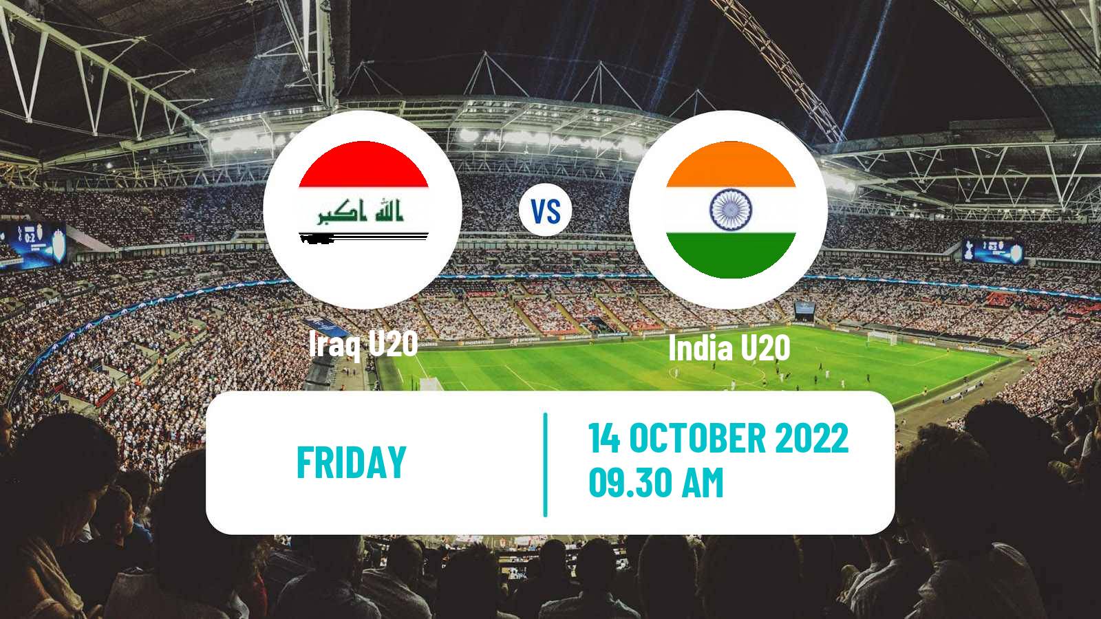 Soccer AFC Championship U20 Iraq U20 - India U20