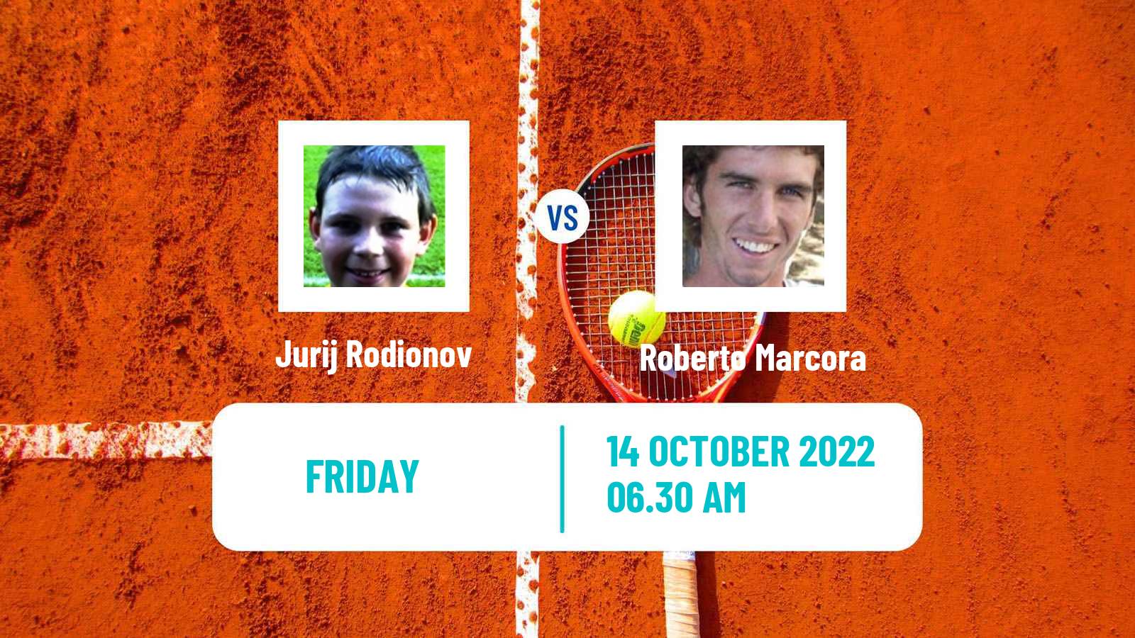 Tennis ATP Challenger Jurij Rodionov - Roberto Marcora