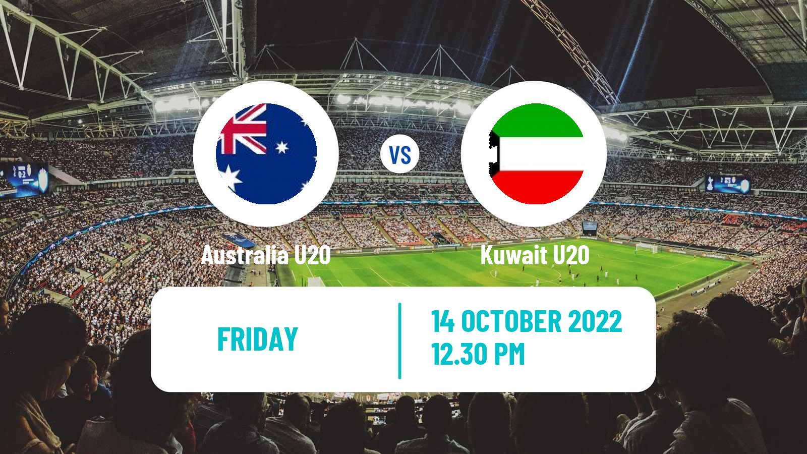 Soccer AFC Championship U20 Australia U20 - Kuwait U20