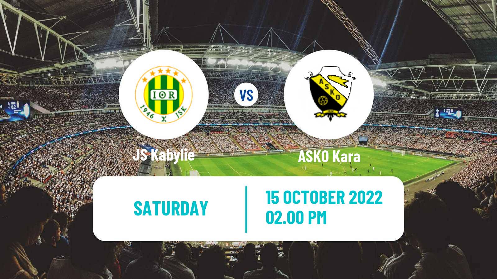 Soccer CAF Champions League Kabylie - ASKO Kara