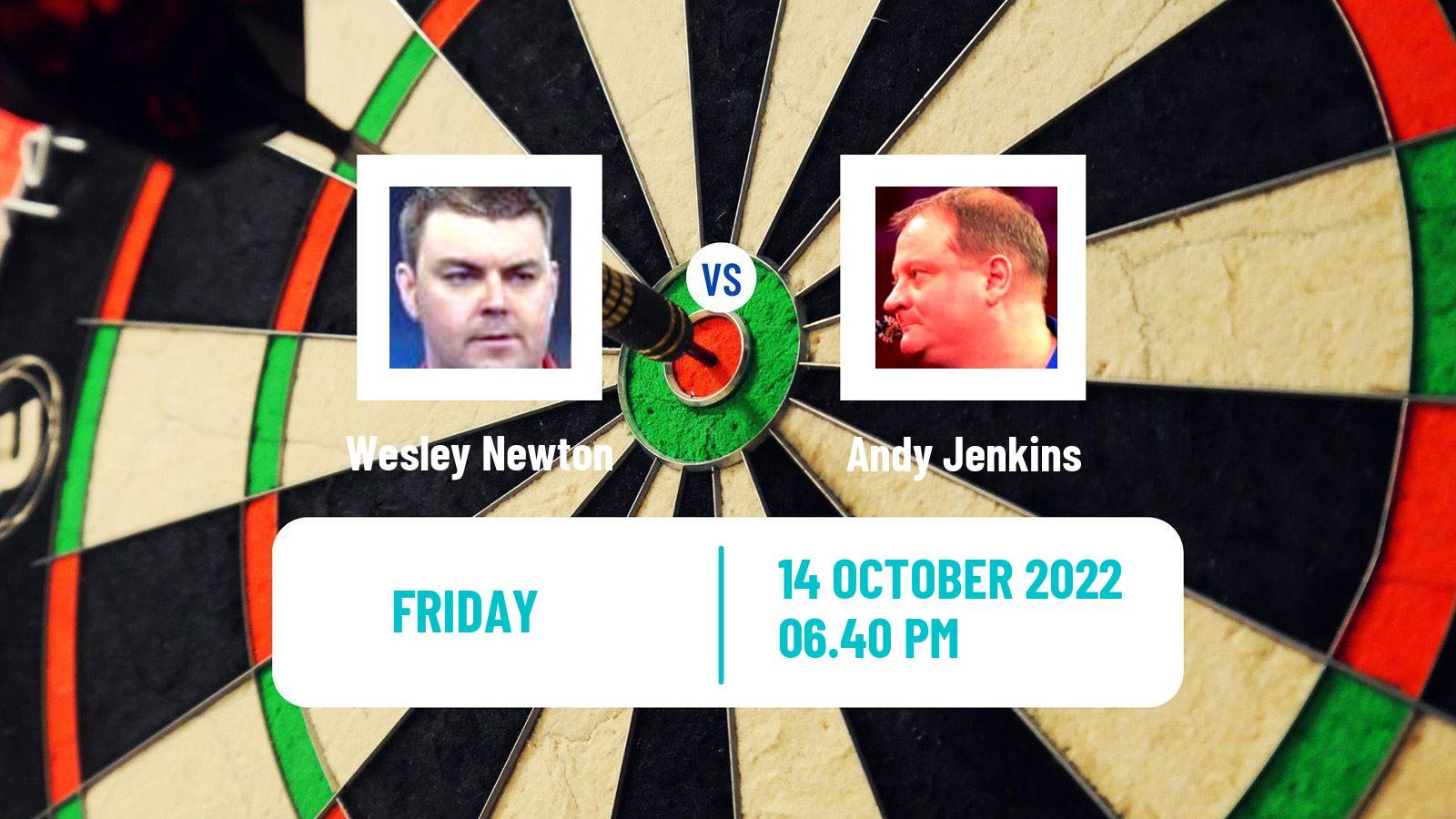 Darts Darts Wesley Newton - Andy Jenkins