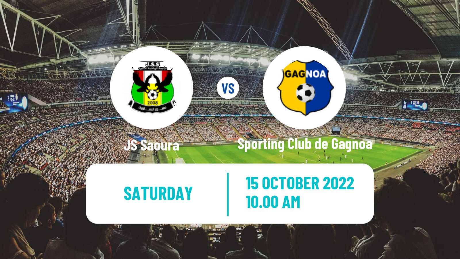 Soccer CAF Confederation Cup Saoura - Sporting Club de Gagnoa