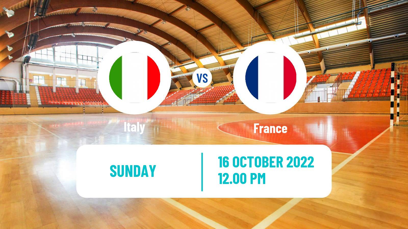 Handball Handball European Championship Italy - France