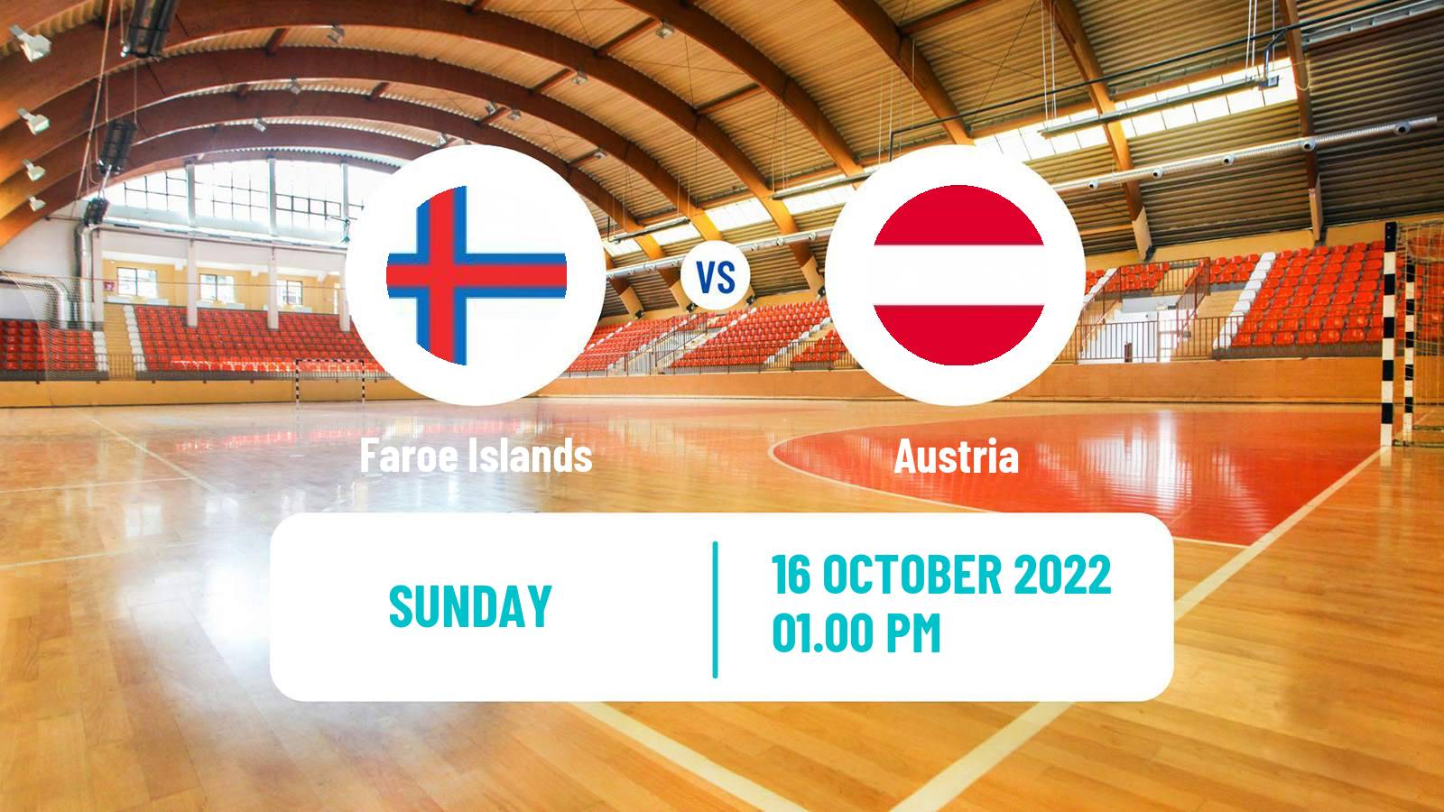 Handball Handball European Championship Faroe Islands - Austria