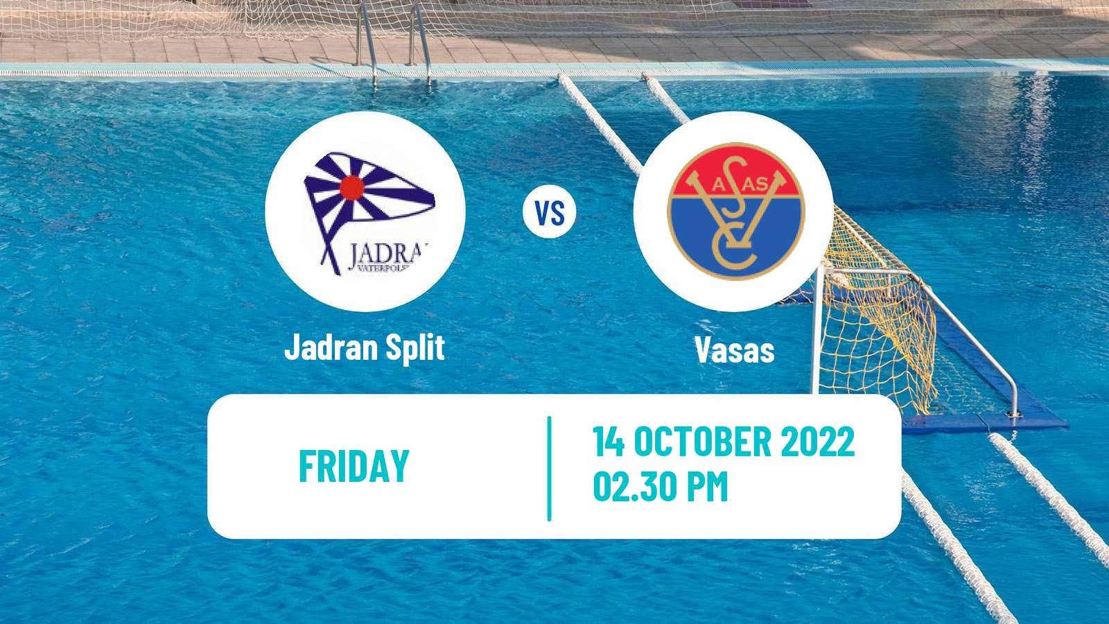 Water polo Champions League Water Polo Jadran Split - Vasas