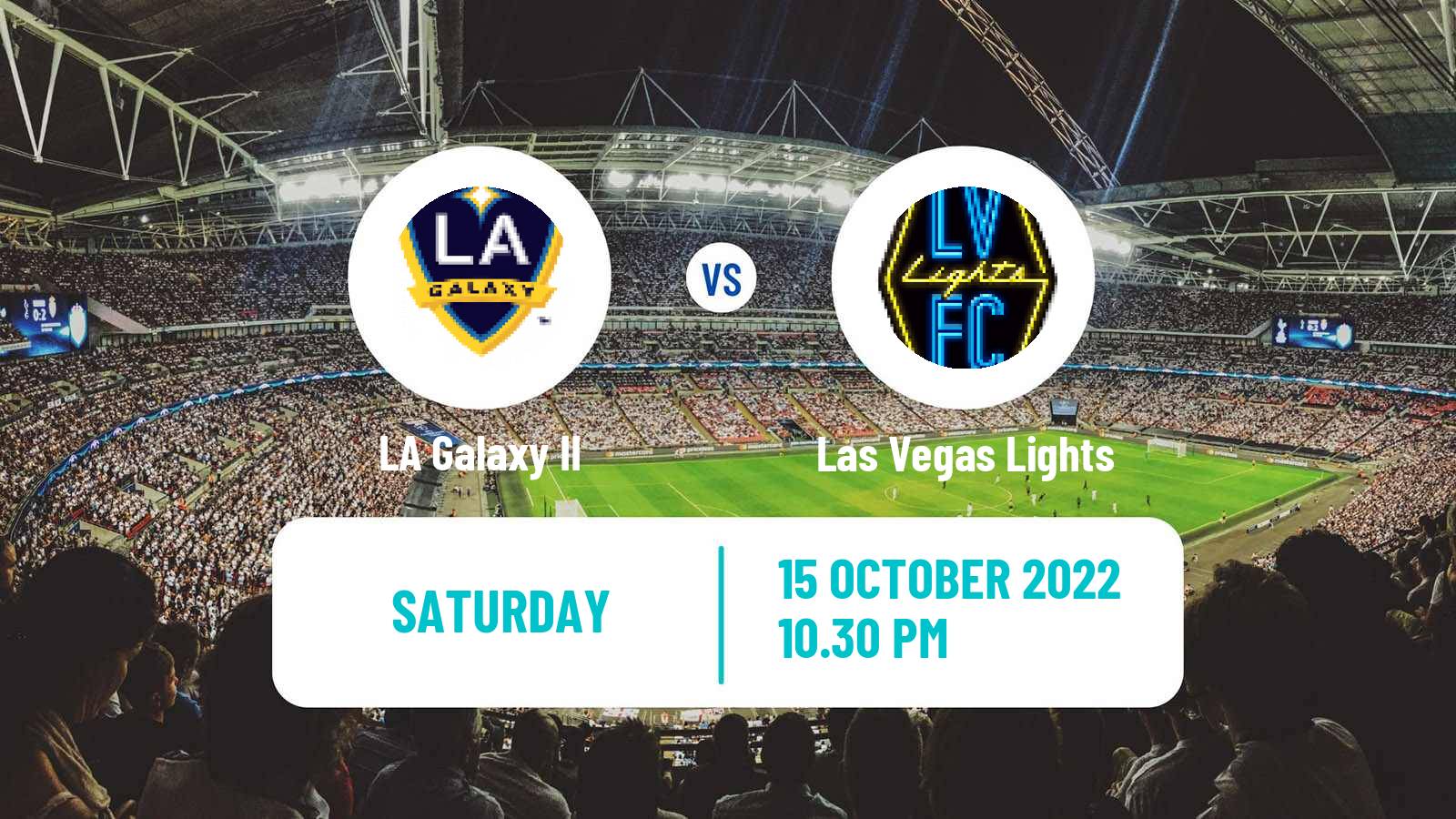 Soccer USL Championship LA Galaxy II - Las Vegas Lights