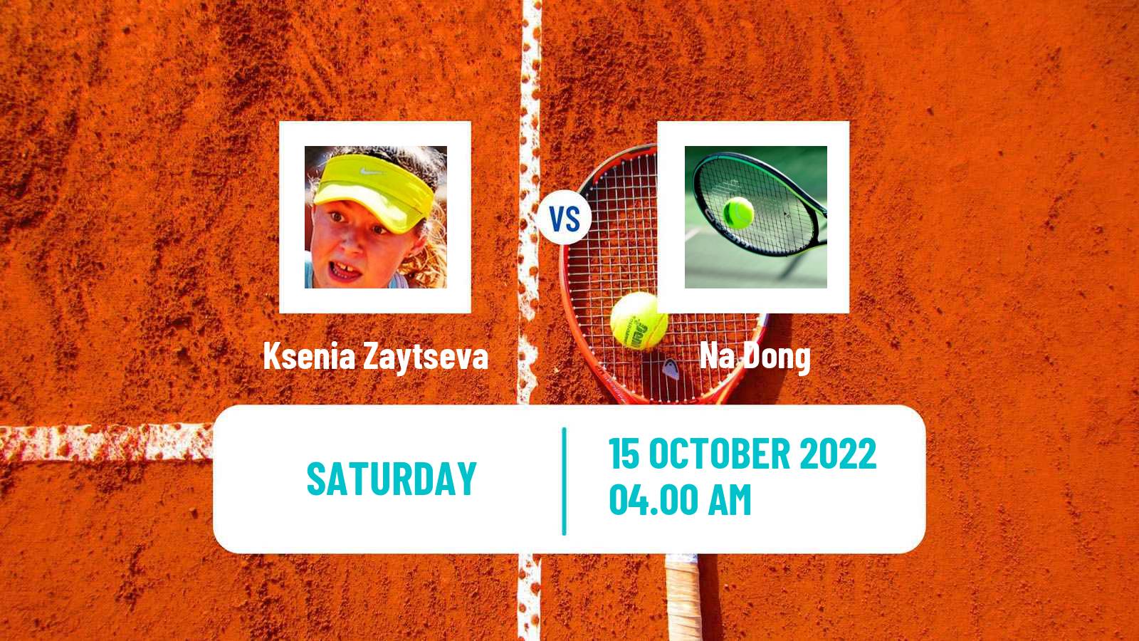 Tennis ITF Tournaments Ksenia Zaytseva - Na Dong