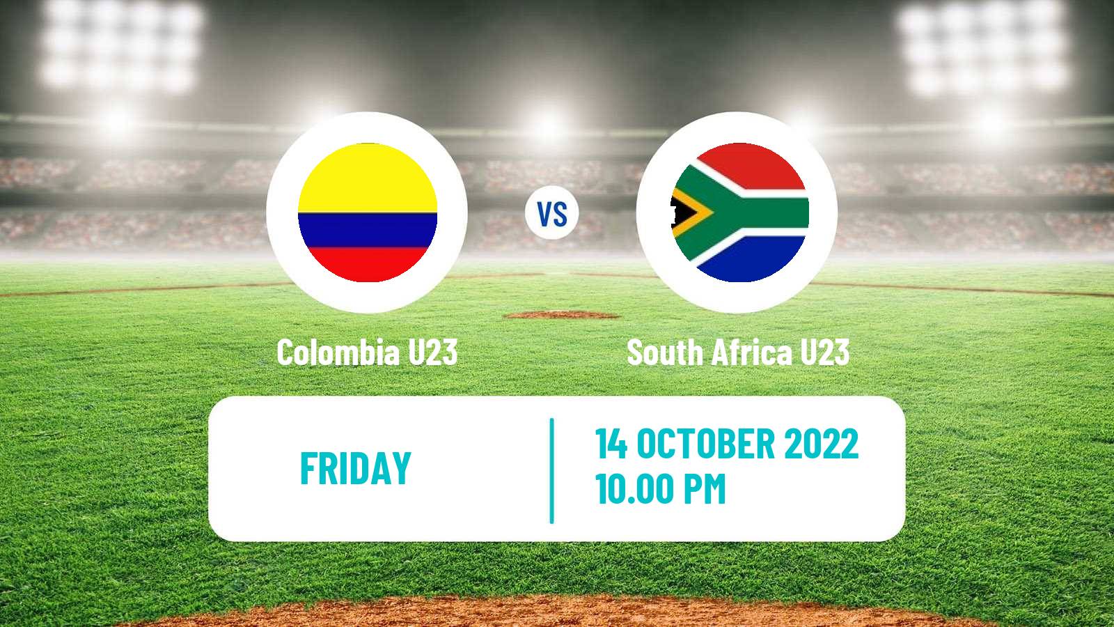 Baseball World Cup U23 Baseball Colombia U23 - South Africa U23