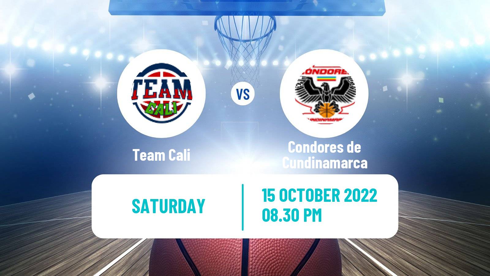 Basketball Colombian LBP Basketball Team Cali - Condores de Cundinamarca