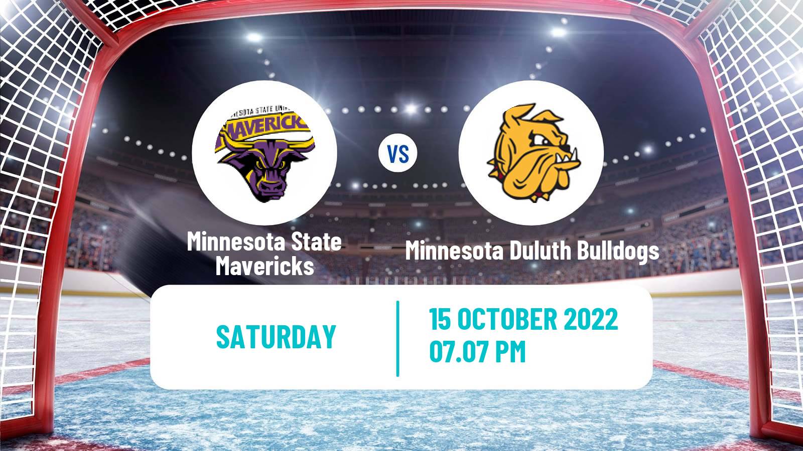 Hockey NCAA Hockey Minnesota State Mavericks - Minnesota Duluth Bulldogs