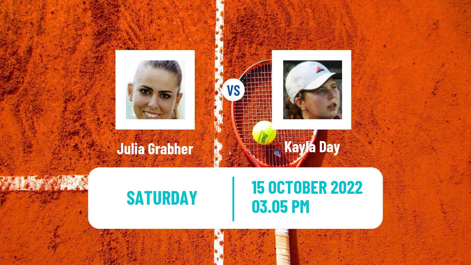 Tennis WTA Guadalajara 2 Julia Grabher - Kayla Day