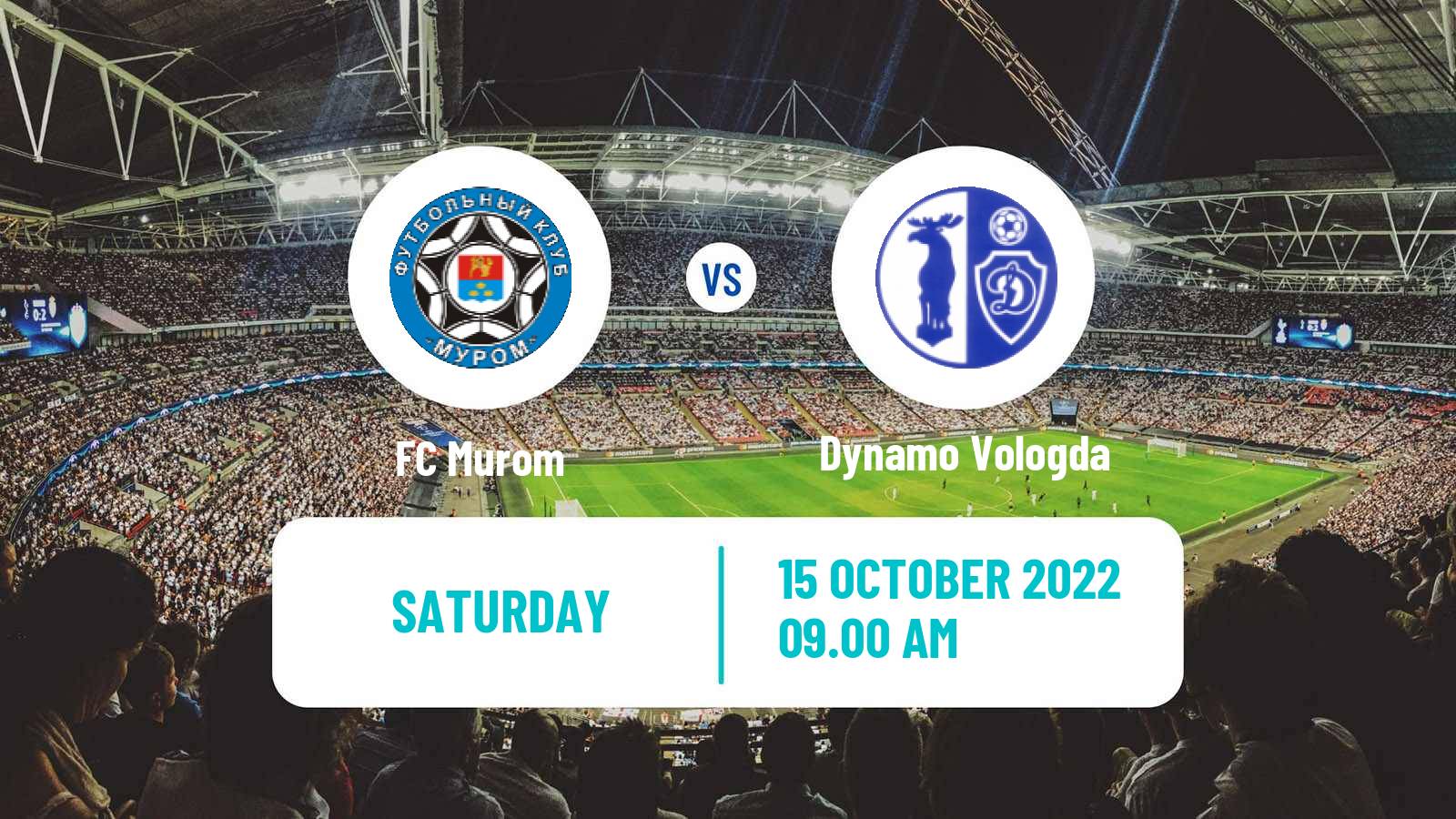 Soccer Russian FNL 2 Group 2 Murom - Dynamo Vologda