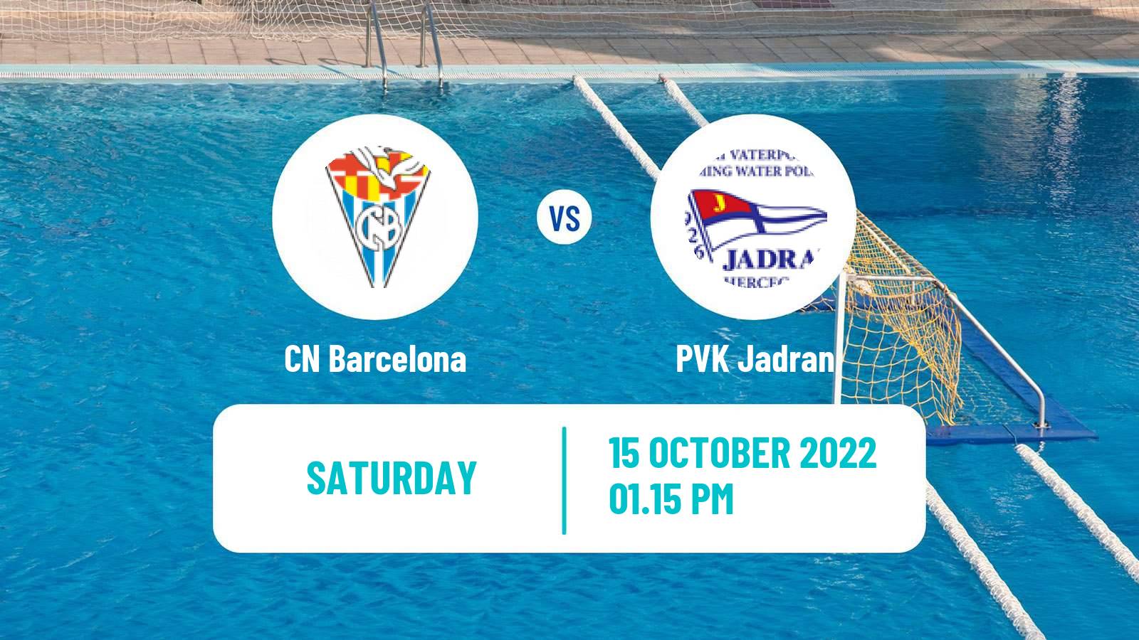 Water polo Champions League Water Polo Barcelona - PVK Jadran