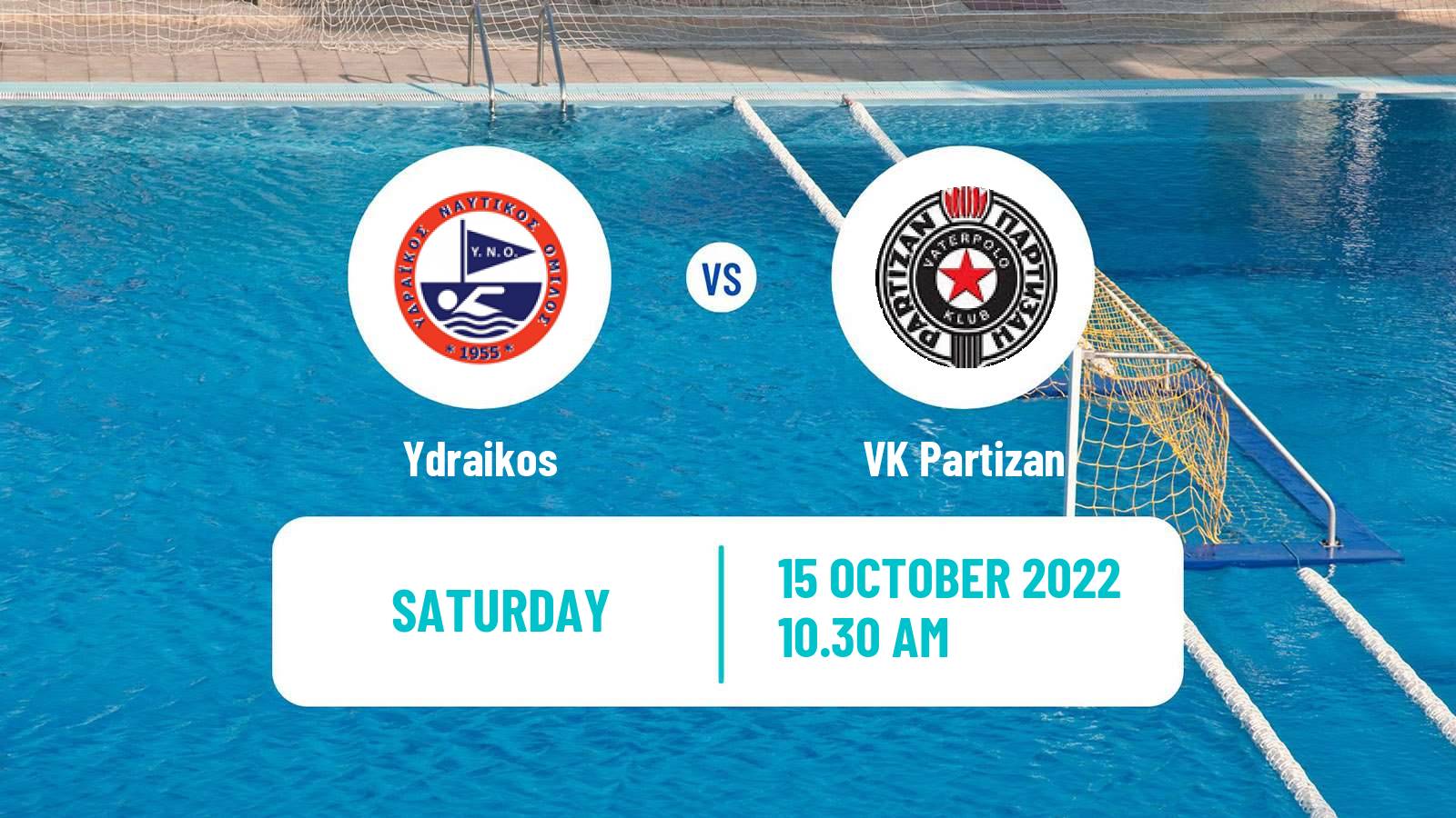 Water polo Euro Cup Water Polo Ydraikos - Partizan