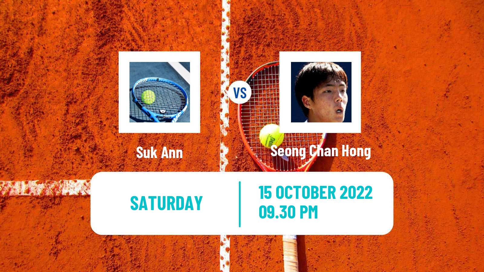 Tennis ATP Challenger Suk Ann - Seong Chan Hong
