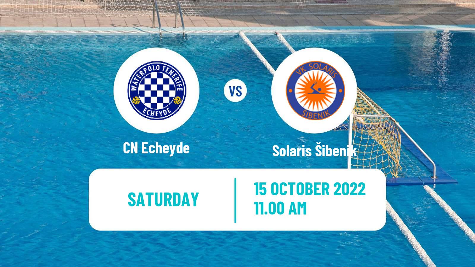Water polo Euro Cup Water Polo Echeyde - Solaris Šibenik