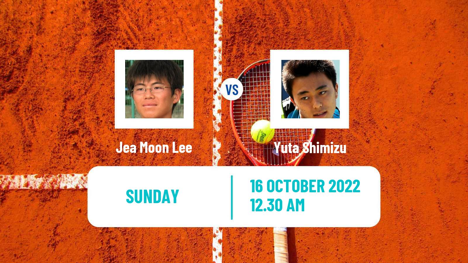 Tennis ATP Challenger Jea Moon Lee - Yuta Shimizu
