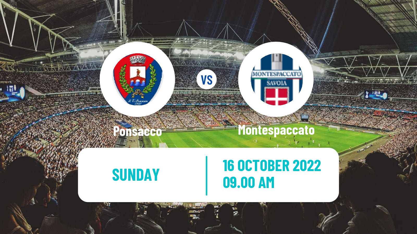 Soccer Italian Serie D - Group E Ponsacco - Montespaccato